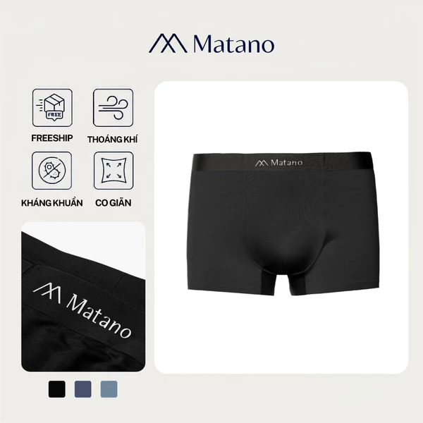 Quần Boxer Vải Modal Kháng Khuẩn QL070 Thoáng Mát Êm Ái