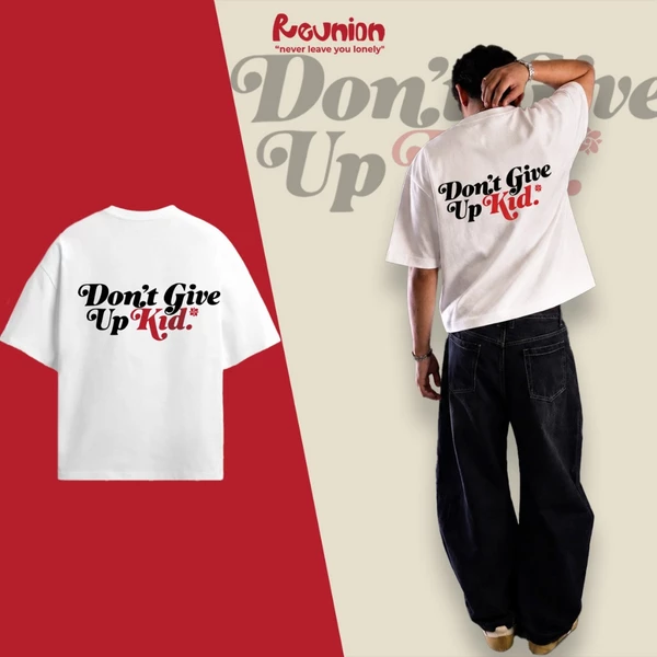 Áo Thun REUNION "DON'T GIVE UP" T-shirt TS357