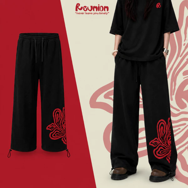 Quần Nỉ Dài REUNION "R FLOWER" Sweatpants P12