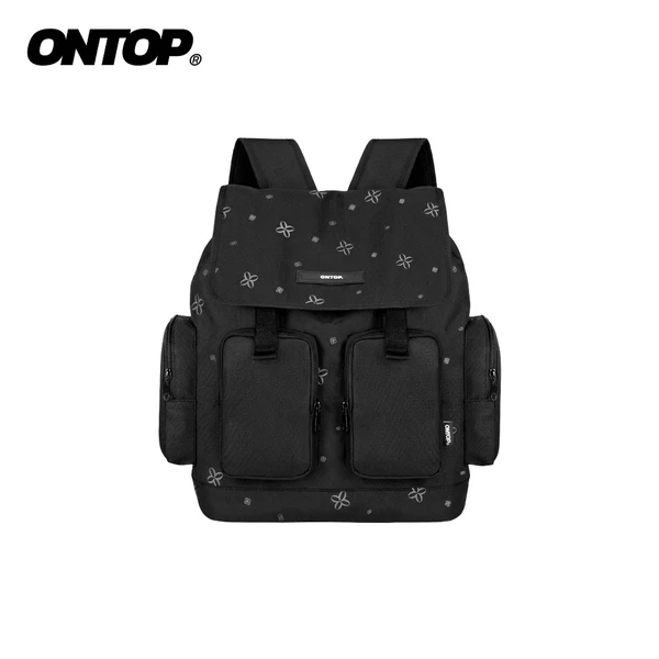 Balo vải canvas họa tiết ONTOP | O-P38-D