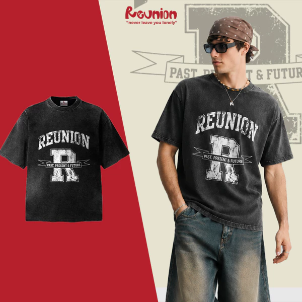 Áo Thun Washed REUNION  "PPF" T-shirt TSW38