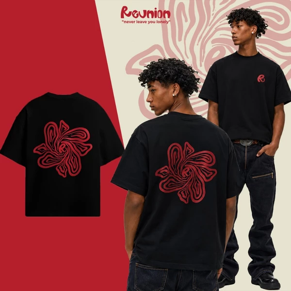 Áo thun nam/nữ Cotton REUNION "R FLOW" T-shirt TS334