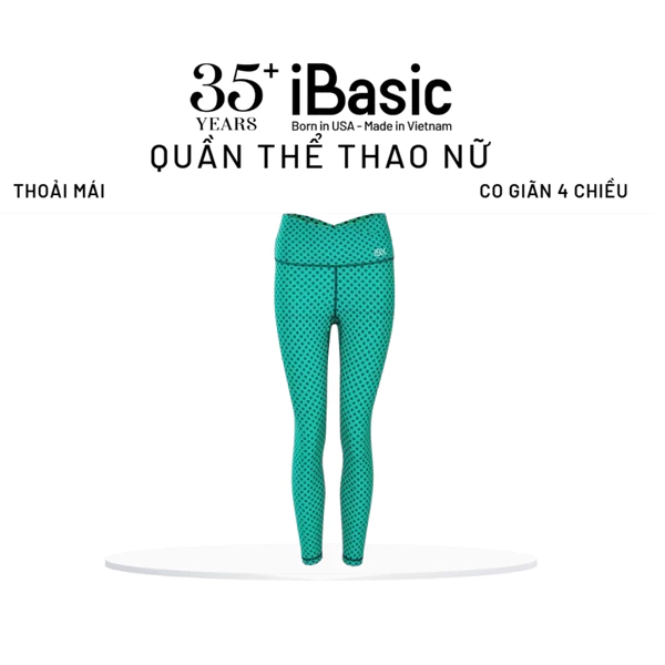 Quần dài thể thao lưng cut - out pickleball iBasic IBXW002B