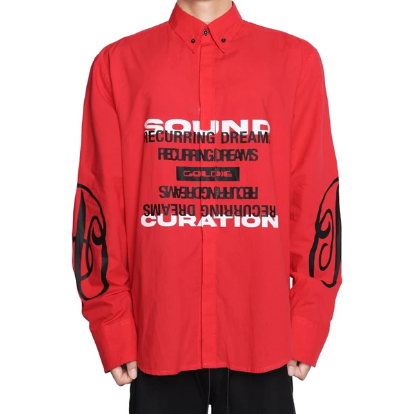 Áo Sơ Mi Goldie "RD RED SHIRT" Dài Tay