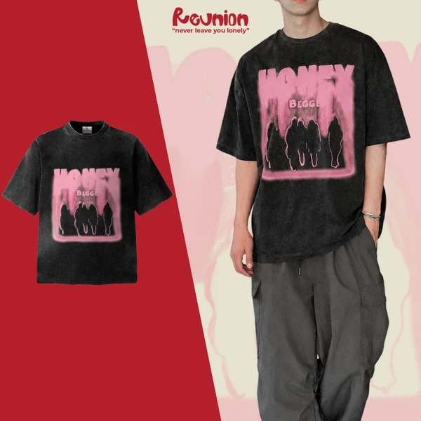 Áo Thun Washed REUNION "HONEY" T-shirt TSW7