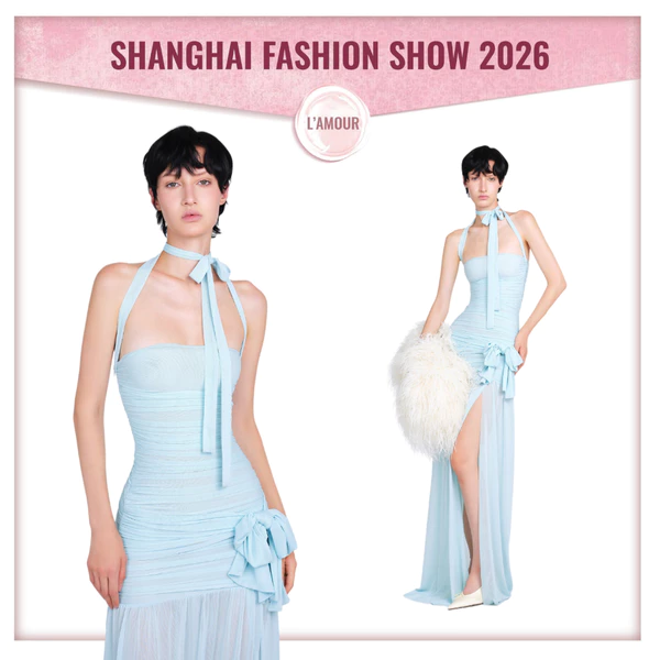 [MỞ BÁN] LSOUL - Đầm Maxi Cổ Yếm Dáng Ôm Xếp Ly Đính Nơ Hông Quyến Rũ Liery Dress V26061715