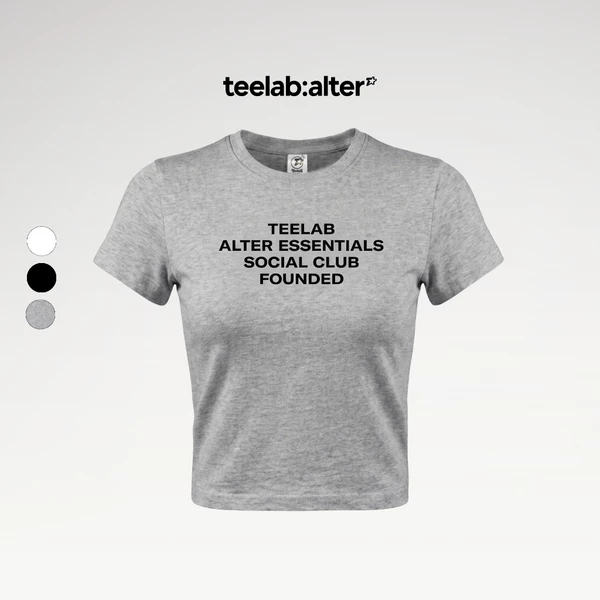 Áo Thun Baby Tee Teelab Alter Social-Club Tee TS407