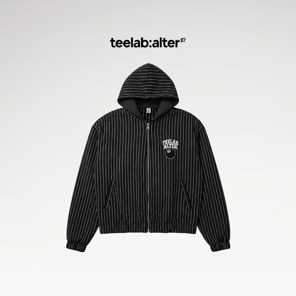 Hoodie Zip Teelab Alter Relaxed Fleece Star Ball Zip Hoodie HD140