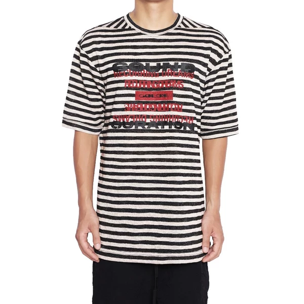 Áo Thun Goldie "RD LIGHT STRIPED" 100% Cotton