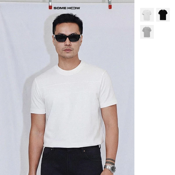[New7] Áo Thun Regular Formline 360GSM, Chất Vải Thun Cotton Thoải Mái, AT0344, SOME HOW STORE