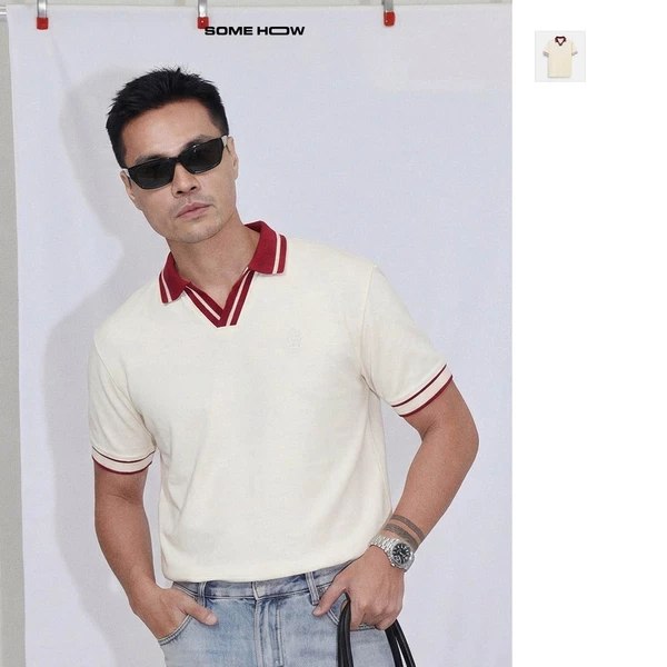 [New7] Áo Polo Edge Passion, Chất Vải Cá Sấu CVC Mềm Mại Thoáng Khí Thoải Mái Vận Động, PL0256, SOME HOW STORE