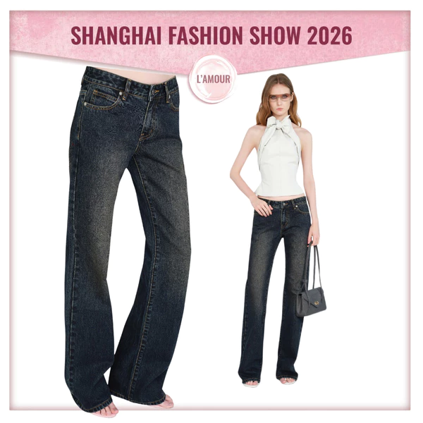 [Mở bán] Lsoul - Quần Jean Dài Ống Suông Cạp Trễ Wash Phủi Bùi Cá Tính Thời Thượng Streetwear Fora Jeans J2604083
