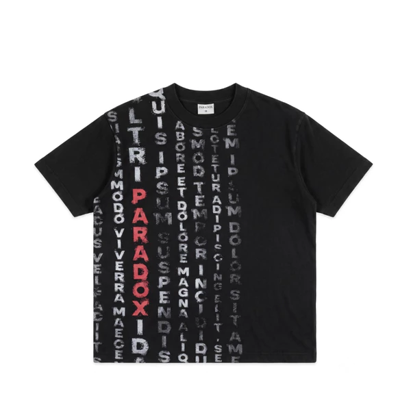 Áo thun Oversize STATIC DECAY TEE Cotton PARADOX AT6P0502