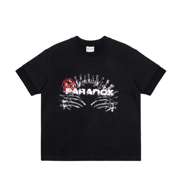 Áo thun form Boxy BONE STRUCTURE TEE Cotton PARADOX AT6P0480