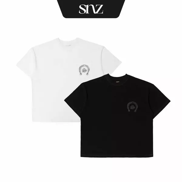 Áo Thun Boxy SNAZZY Unisex Nam Nữ Chất Liệu Cotton Chính Hãng - OWN LUCK BOXY