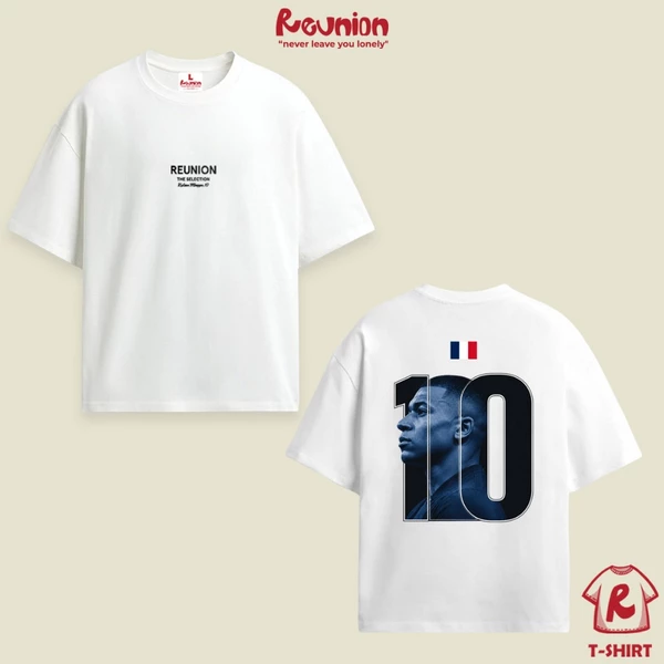 WORLD CUP Áo Thun MBAPPE Đội Tuyển Pháp - The Selection Áo Phông Nam Nữ Local Brand REUNION