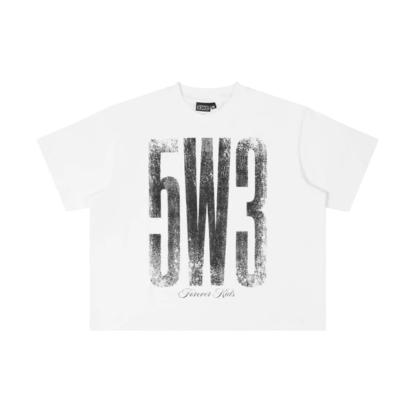 ÁO SWE 5W3 BOXY TEE - WHITE