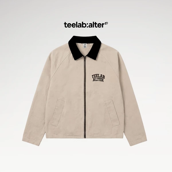 Áo Khoác Khaki Teelab Alter Relaxed Khaki Jacket AK144