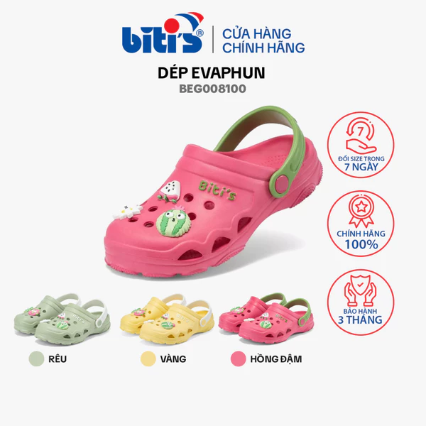 Dép Eva phun Bé gái Biti's BEG008100