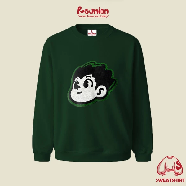 Áo Sweatshirt Thêu Xù 3D REUNION R'HUNTER Sweater