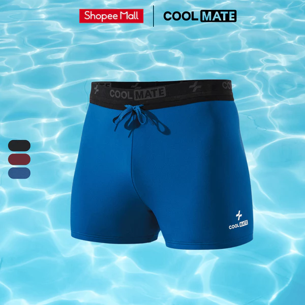 [MUA 2 GIẢM 10%]Quần bơi nam Trunk Summer Cool 3.5inch cạp rời không bị đọng nước, chống UV, đồ nam đồ đi biển Coolmate