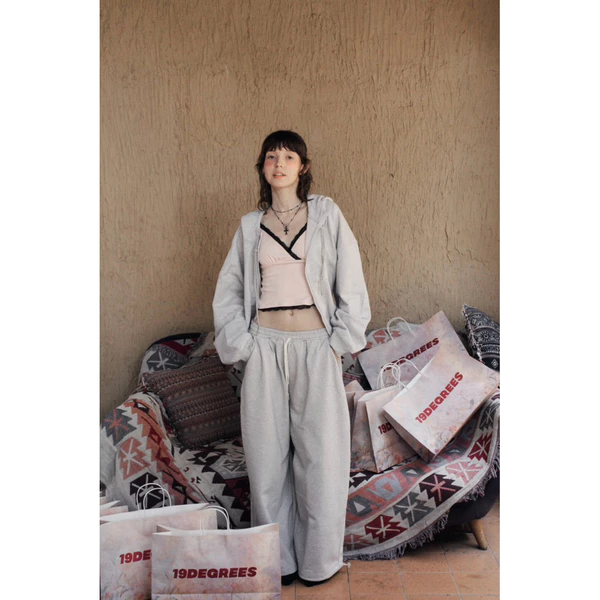 Loopback pants