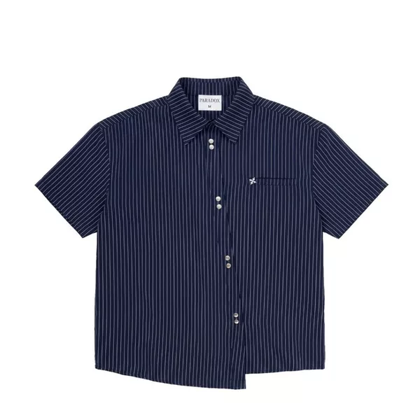 Áo sơ mi form Boxy OFFSET STRIPE SHIRT Oxford PARADOX SM6P0512