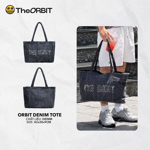 Túi Tote Daily ORBIT DENIM TOTE - Local Brand Chính Hãng