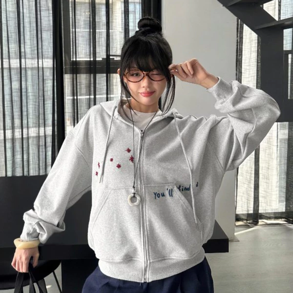 Áo Hoodie Zip Boxy WITHIN Cinder Form Đẹp, Local Brand Chính Hãng