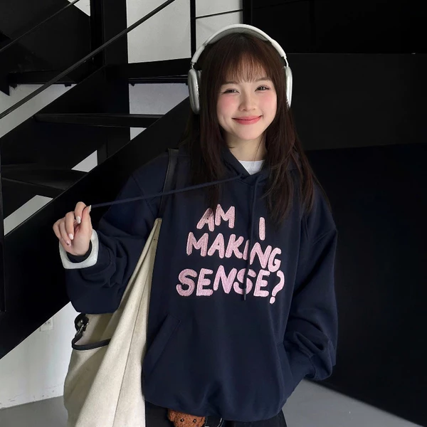 Áo Hoodie Boxy SENSE Cinder Form Đẹp, Local Brand Chính Hãng