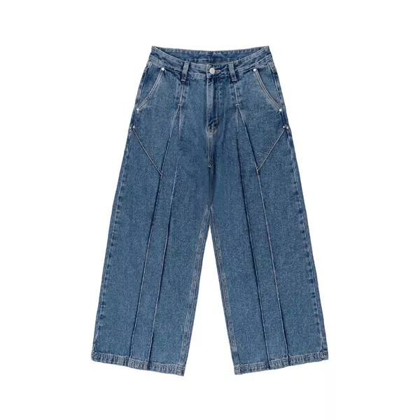 Quần ống rộng FOSSIL WIDE PANTS Denim PARADOX QU6P0401