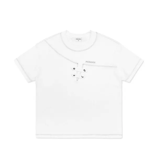 Áo thun form Boxy MISALIGNED TEE Cotton PARADOX AT6P0504