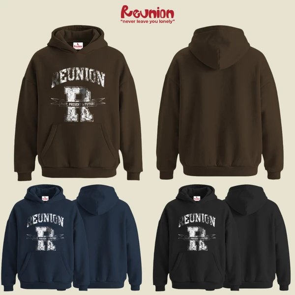 RNC PPF Hoodie - Áo Nỉ Chui Có Mũ In Hình Form Oversize Nam Nữ Chính Hãng Brand REUNION