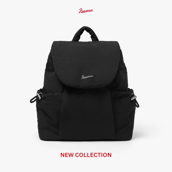 Balo Chần Bông Nam Nữ BAMA Mellow Backpack Cặp Đi Học Đi Làm Nhiều Ngăn Đựng Laptop 13 14 inch