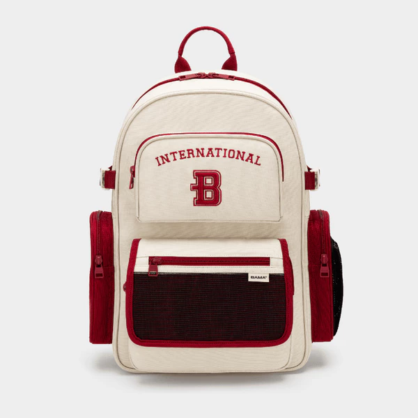 [KOL] Balo nam nữ đi học đi làm BAMA Border Backpack cặp chống nước nhiều ngăn đựng laptop 15.6 inch
