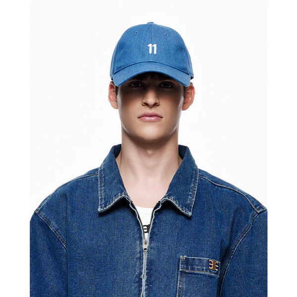 Eleven - Nón Lưỡi Trai Denim 11 | Xanh Đậm