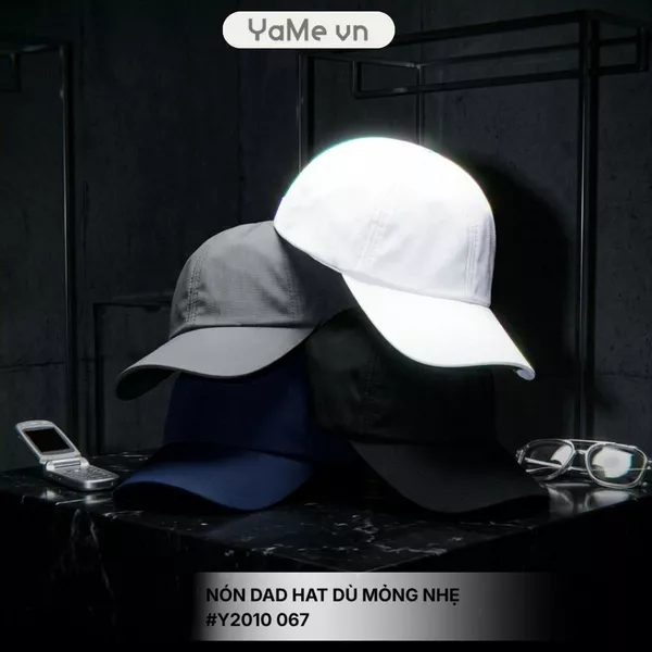 Nón Dad Hat Dù Mỏng Nhẹ #Y2010 067 23114 |YaMe|