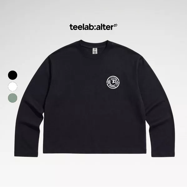 Teelab Alter Oversized Cotton Long Sleeve TS425