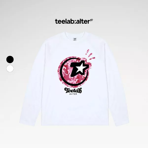 Teelab Alter Regular Cotton TI STAR Rhinestone Long Sleeve TS420