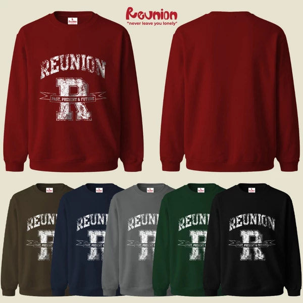 RNC PPF Sweatshirt - Áo Nỉ Dài Tay In Hình Áo Sweater Nam Nữ Form Oversize Brand REUNION