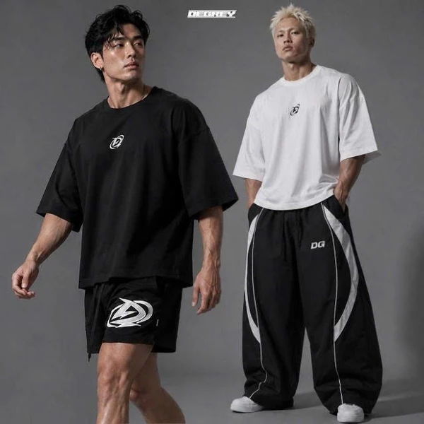 Áo thun Degrey BIG GUY BLACK / WHITE Tee LOGO