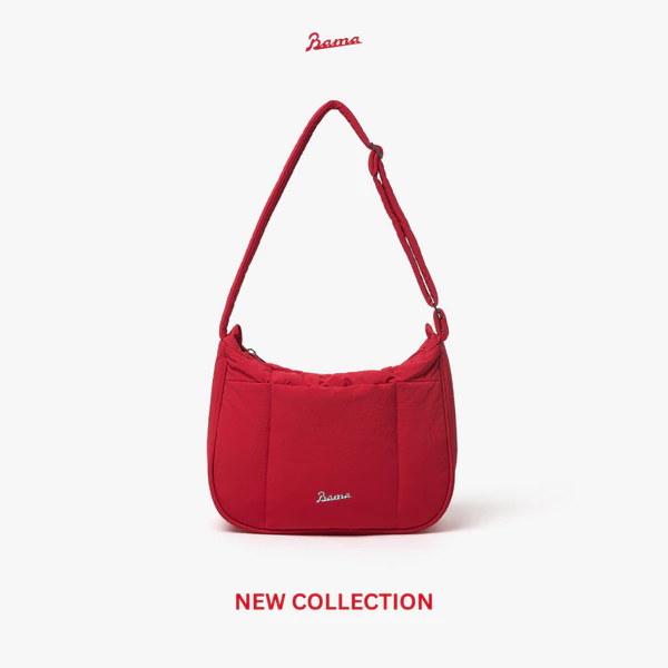 Túi Đeo Chéo Chần Bông Nam Nữ BAMA Hobo Bag Túi Xách Đeo Vai Vải Đi Chơi Đi Làm Công Sở Nhiều Ngăn