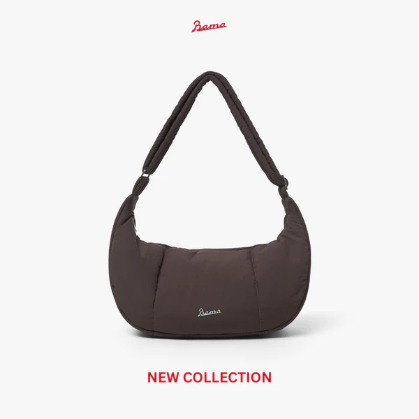 Túi Đeo Chéo Nam Nữ Chần Bông BAMA Slouch Bag Túi Xách Đeo Vai Vải Đi Chơi Đi Làm Công Sở Nhiều Ngăn