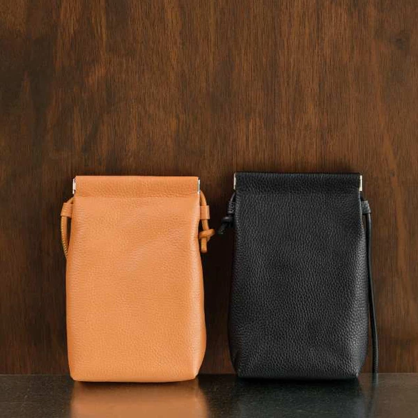 Túi đeo chéo da Pu nút nam châm Selected Meca Phone Bag