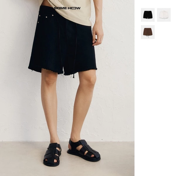 [New7] Quần Short Jean Relaxed Passion V1, Chất Vải Jean Thoải Mái Năng Động, QS0152, SOME HOW STORE