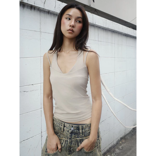 Áo dây cổ yếm - CALESTE CHARM TOP