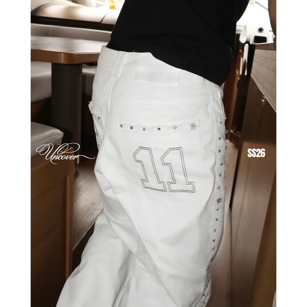 Quần Jeans Đính Đá Uncover - Sparking Eleven Pants