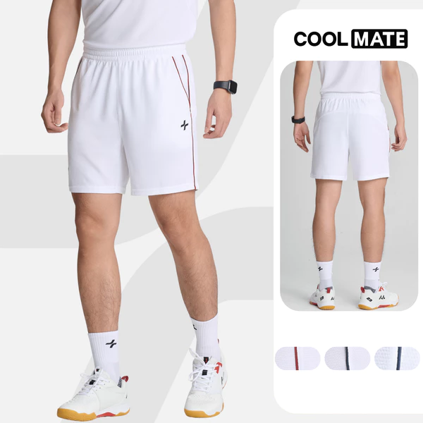 [GIÁ SỐC]Quần thể thao nam 6inch Pickleball Dink Shot Essentials thoáng khí thấm hút tốt Coolmate