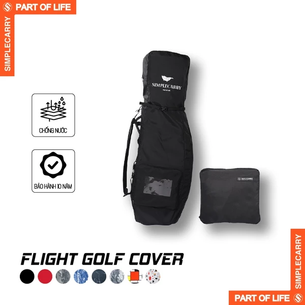 Túi Flight Golf Cover SimpleCarry - 항공 에어 커버 Phụ Kiện Chơi Golf