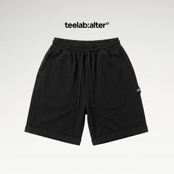 Quần Short Teelab Alter Regular Pique Essentials Bermuda Shorts SH008